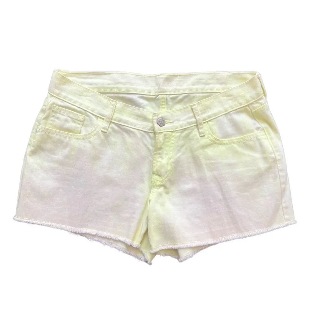 Old Navy Diva Neon cut off jean shorts Size 4